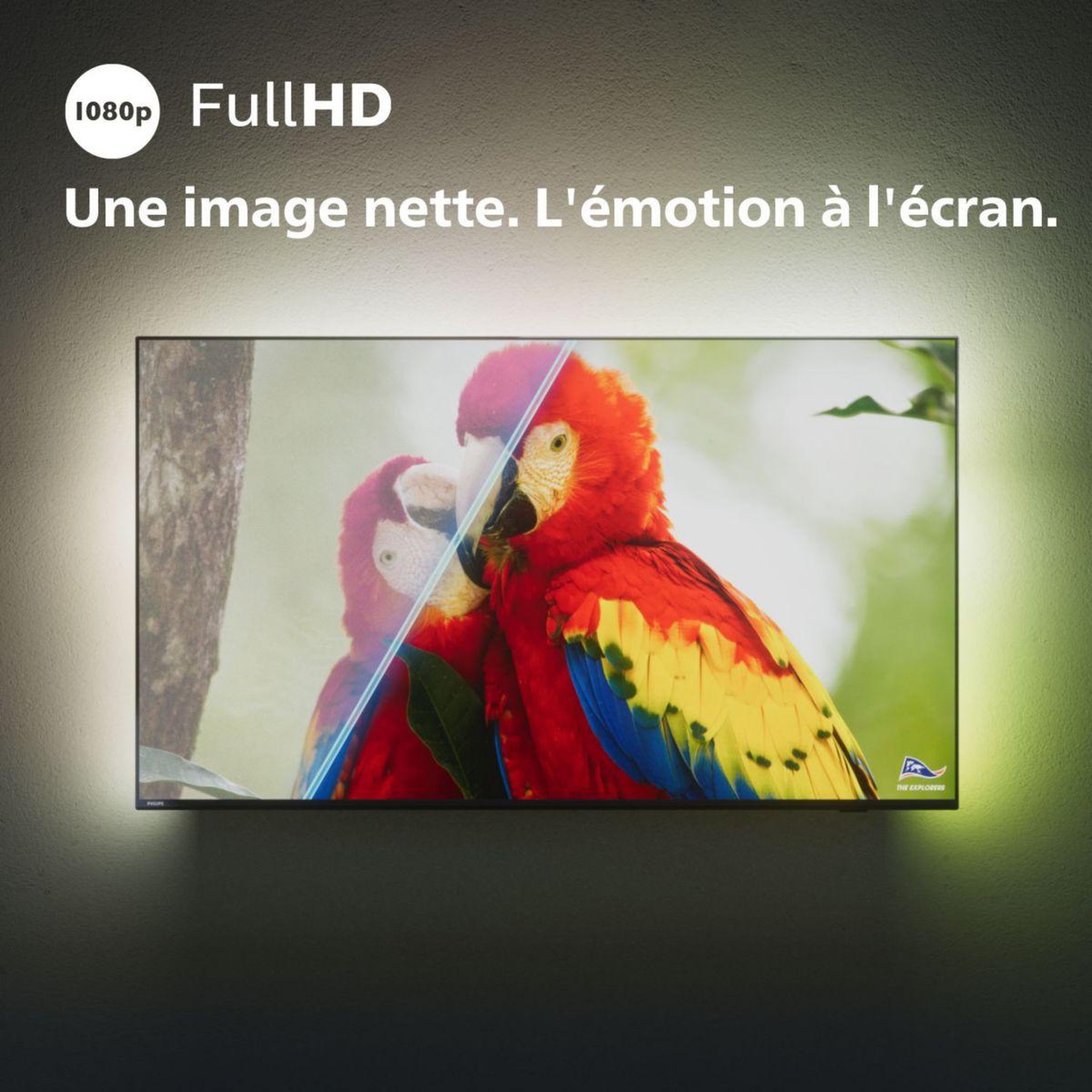 Voir la diapositive 3 : Philips TV LED 32PFS6908 Ambilight