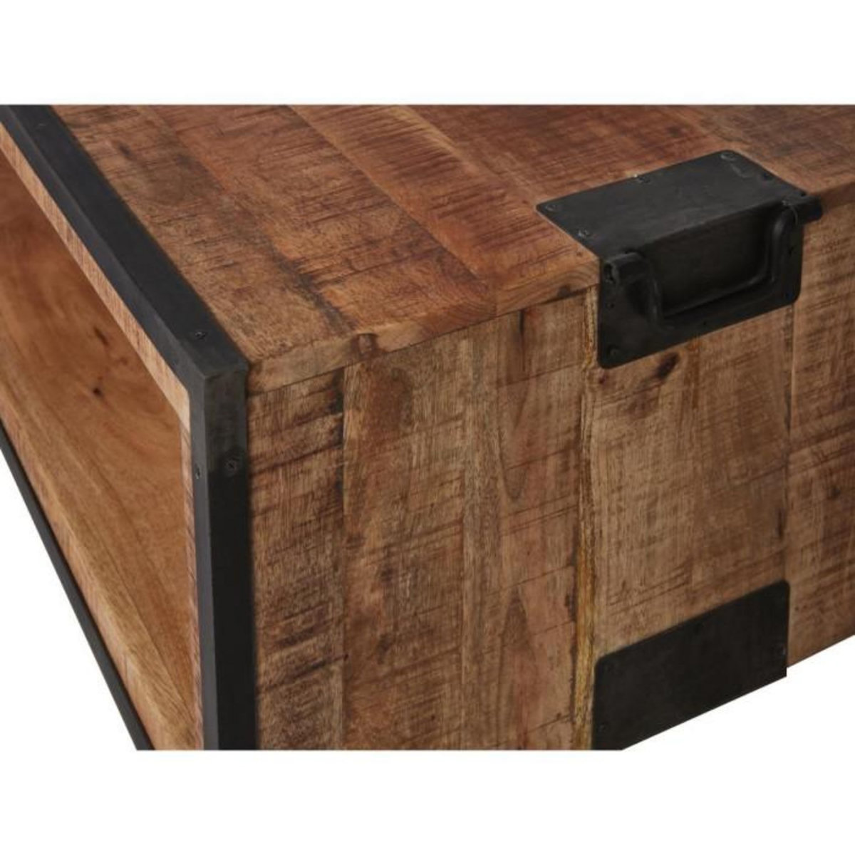 Paris Prix Table Basse en Bois  Manita  125cm Marron