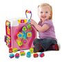 Voir la diapositive 2 : VTECH Maxi cube multi-activités rose 