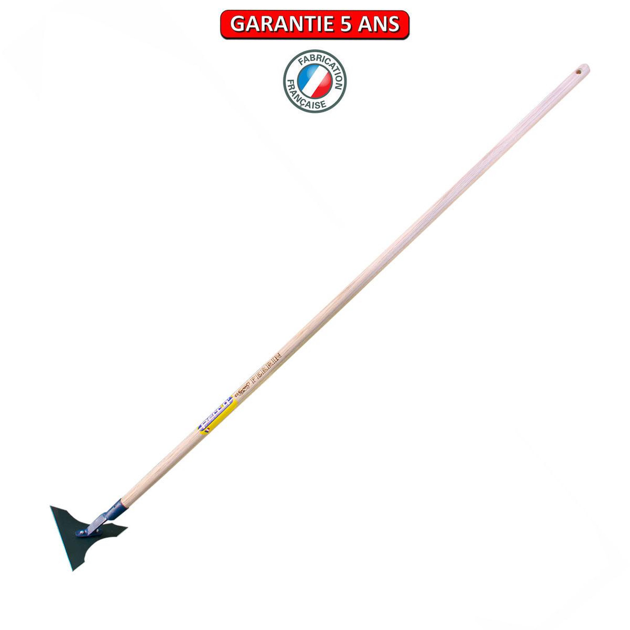 OUTILS PERRIN Ratissoire triangulaire désherbeur avec manche - 1.50 m