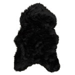 Paris Prix Tapis Imitation Fourrure  Katy  60x90cm Noir