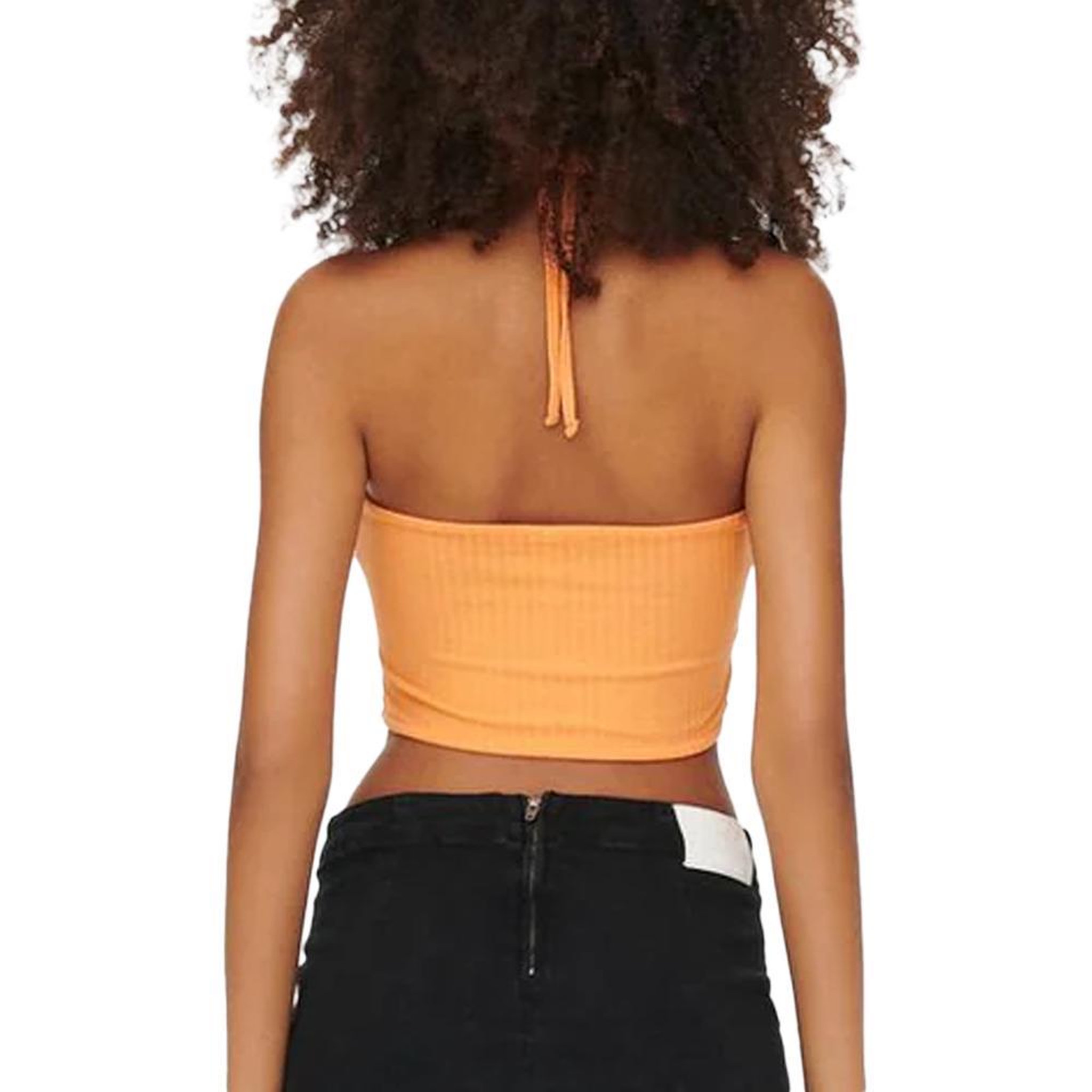 Voir la diapositive 2 : Only Top Orange Femme Only Lemma