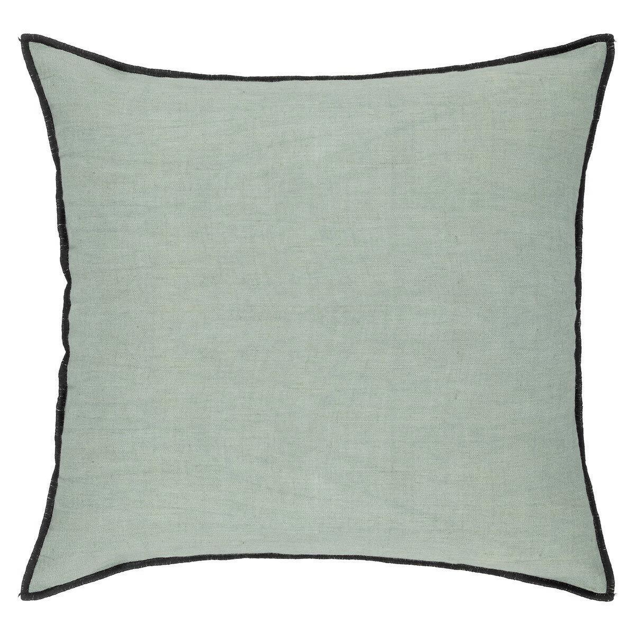 ATMOSPHERA Coussin déco  linah  45x45cm vert céladon