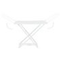 Voir la diapositive 5 : VIDAXL Etendoir a linge pliable Blanc Plastique