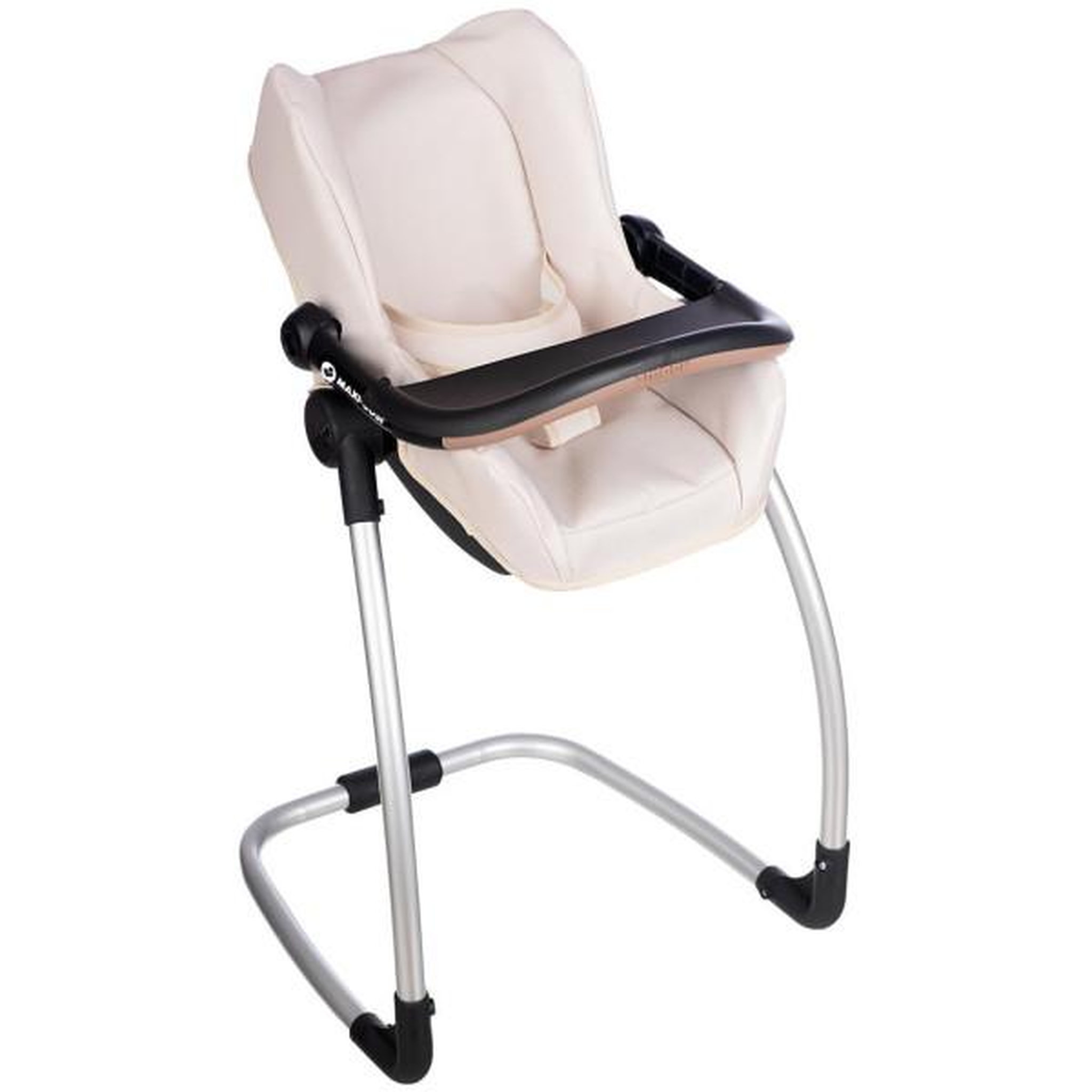 SMOBY SMOBY - Maxi cosi - Siege + Chaise haute beige - 3 en 1 - Pour poupon - Des 3 ans