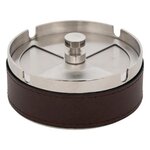 ATMOSPHERA Cendrier en Métal  Jule  10cm Marron