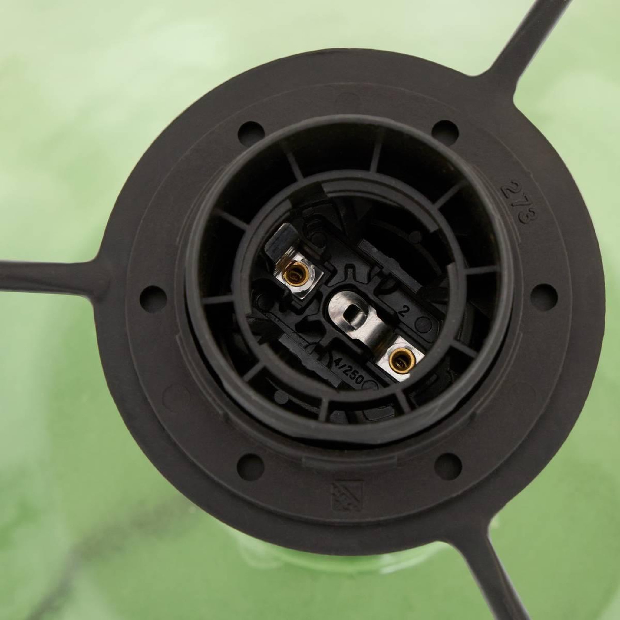 Voir la diapositive 3 : ATMOSPHERA Lampe à Poser Design  Melly  55cm Vert