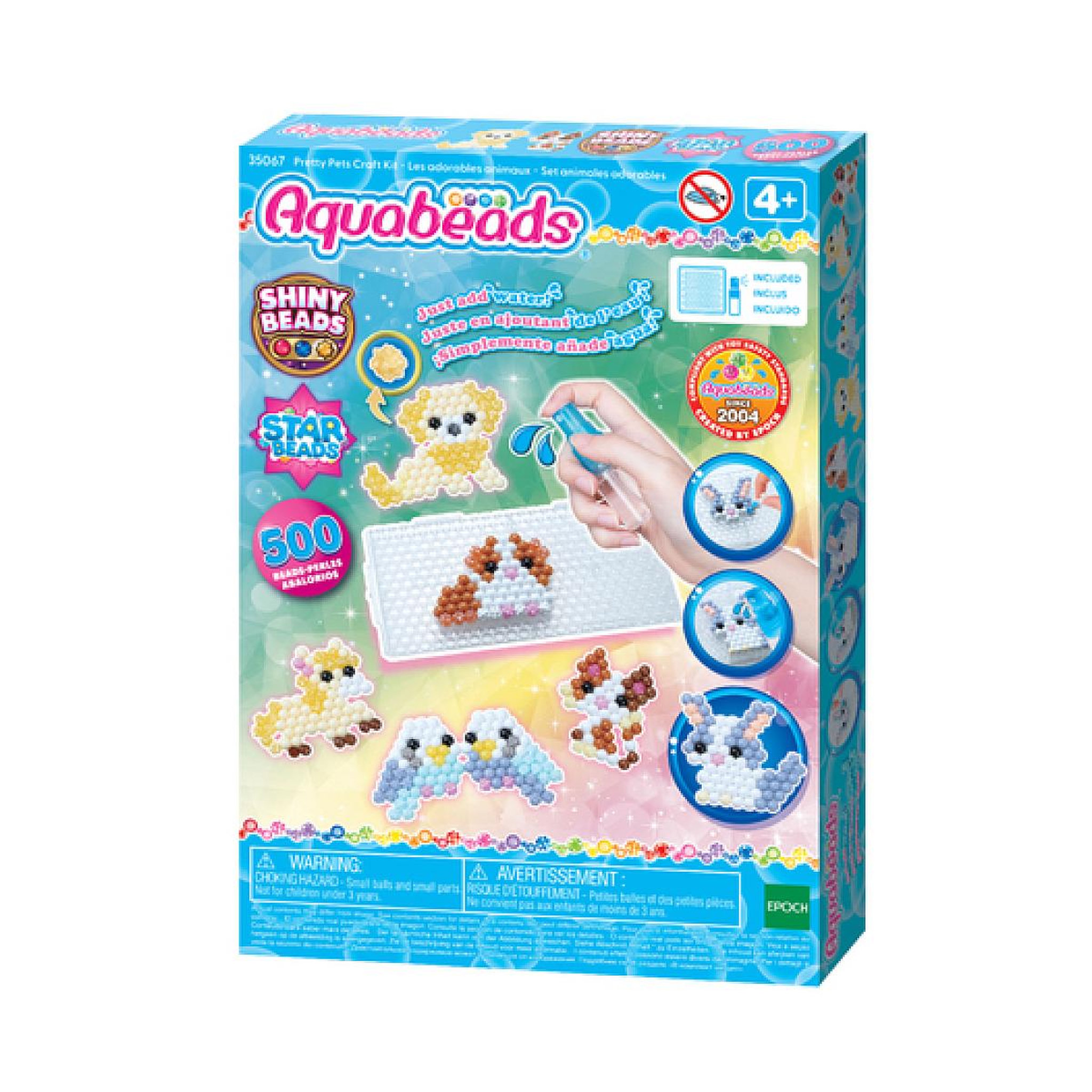 Voir la diapositive 2 : Aquabeads 35067  Le kit des animaux mignons