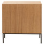 Voir la diapositive 4 : Paris Prix Buffet 2 Portes en Bois  Dresa  80cm Naturel