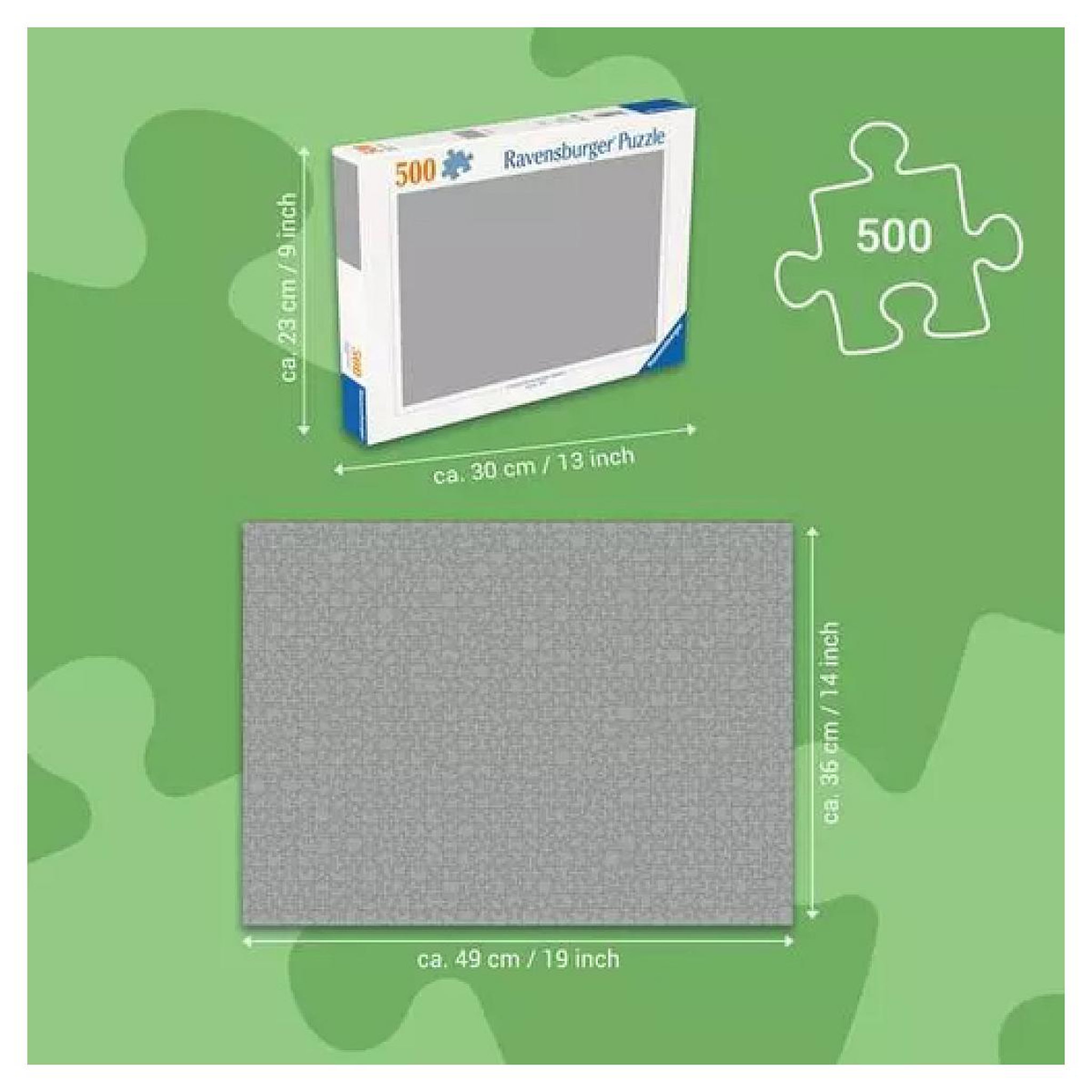 Voir la diapositive 3 : RAVENSBURGER Puzzle La vallee des Montgolfieres 500p