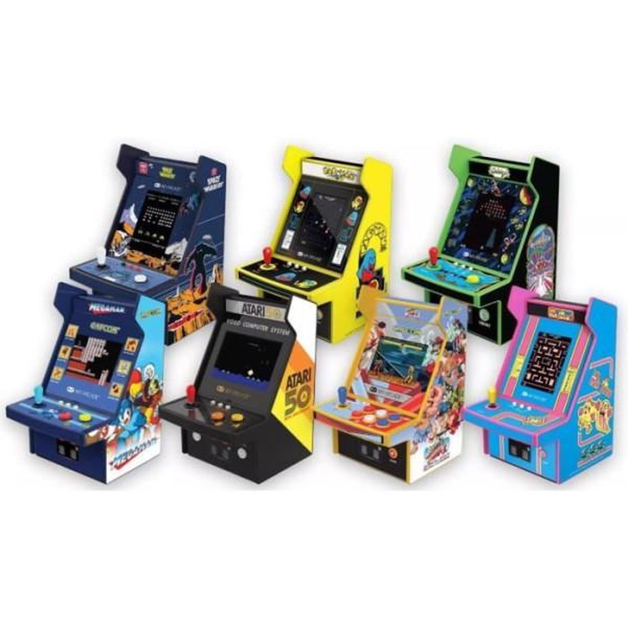 Voir la diapositive 2 : MY ARCADE Console Rétrogaming - My Arcade - Micro Player PRO Pac-Man - Ecran 7cm Haute Résolution