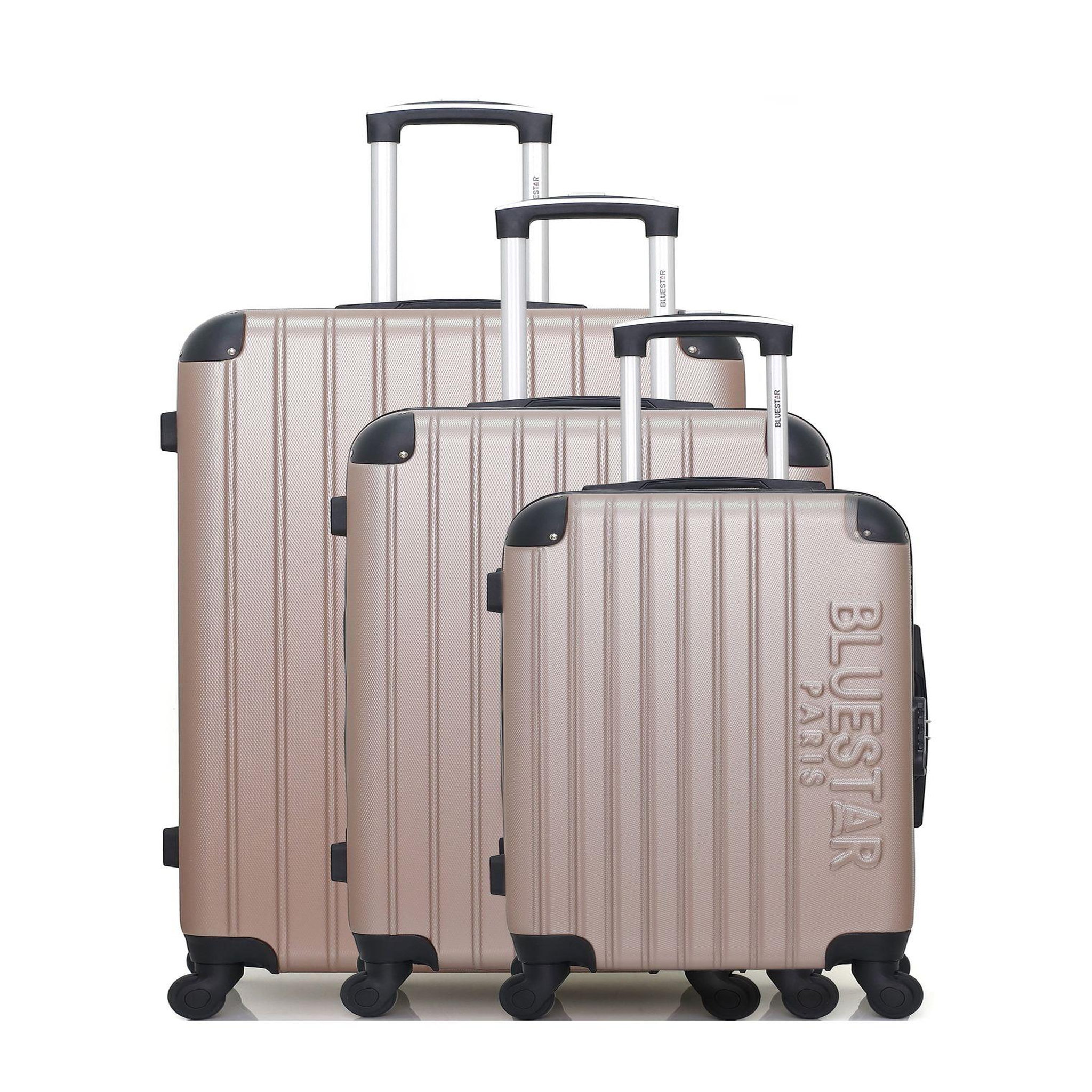 BLUESTAR Bluestar - set de 3 valises bucarest 75 cm 4 roues