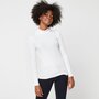 IN EXTENSO Sous pull blanc femme