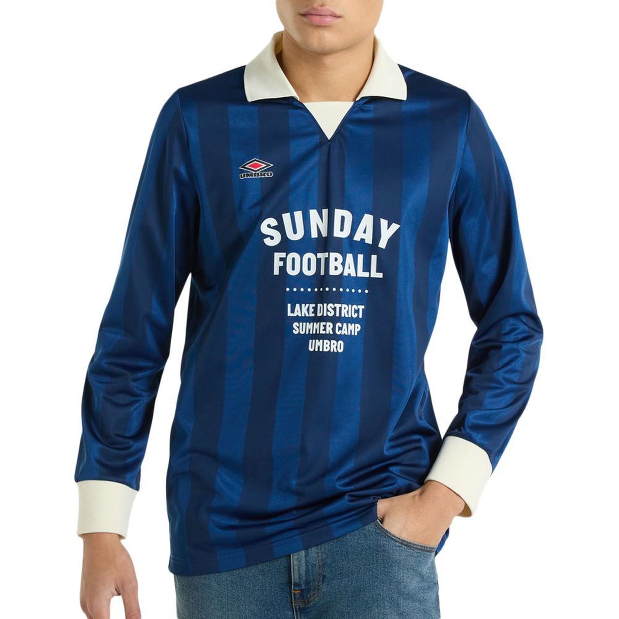 Voir la diapositive 1 : UMBRO Polo Manches Longues  Homme Umbro Football Estate