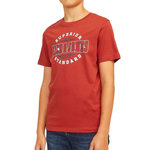Jack & Jones T-shirt Rouge Garçon Jack & Jones Logo 12258876. Coloris disponibles : Rouge