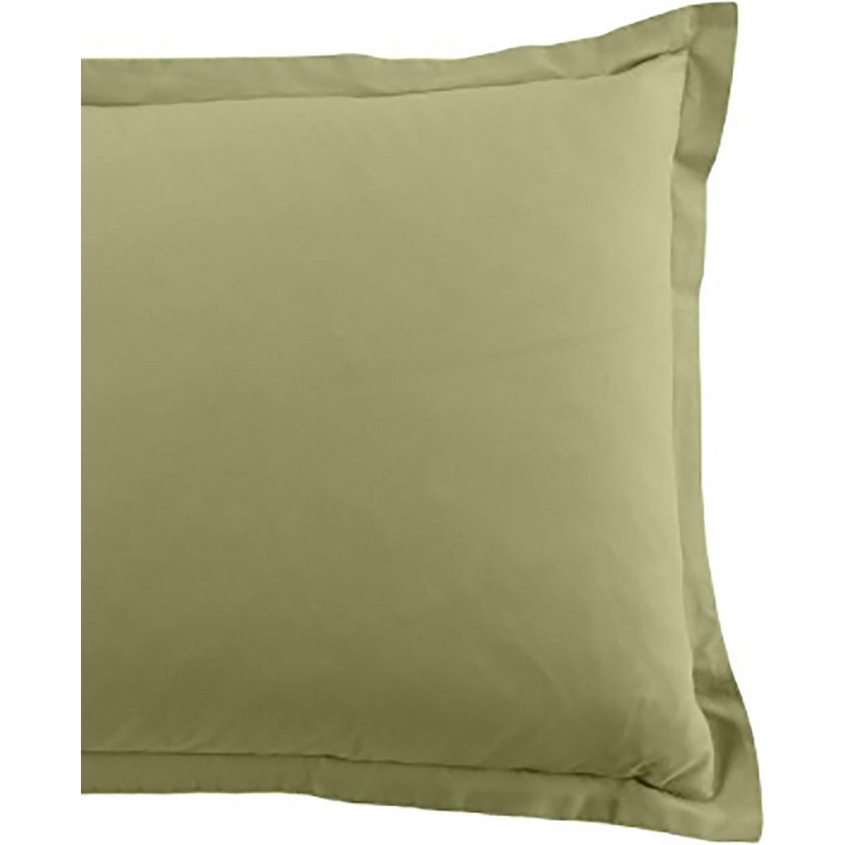 Home collection Paire de taies d'oreiller 100% coton 57fils