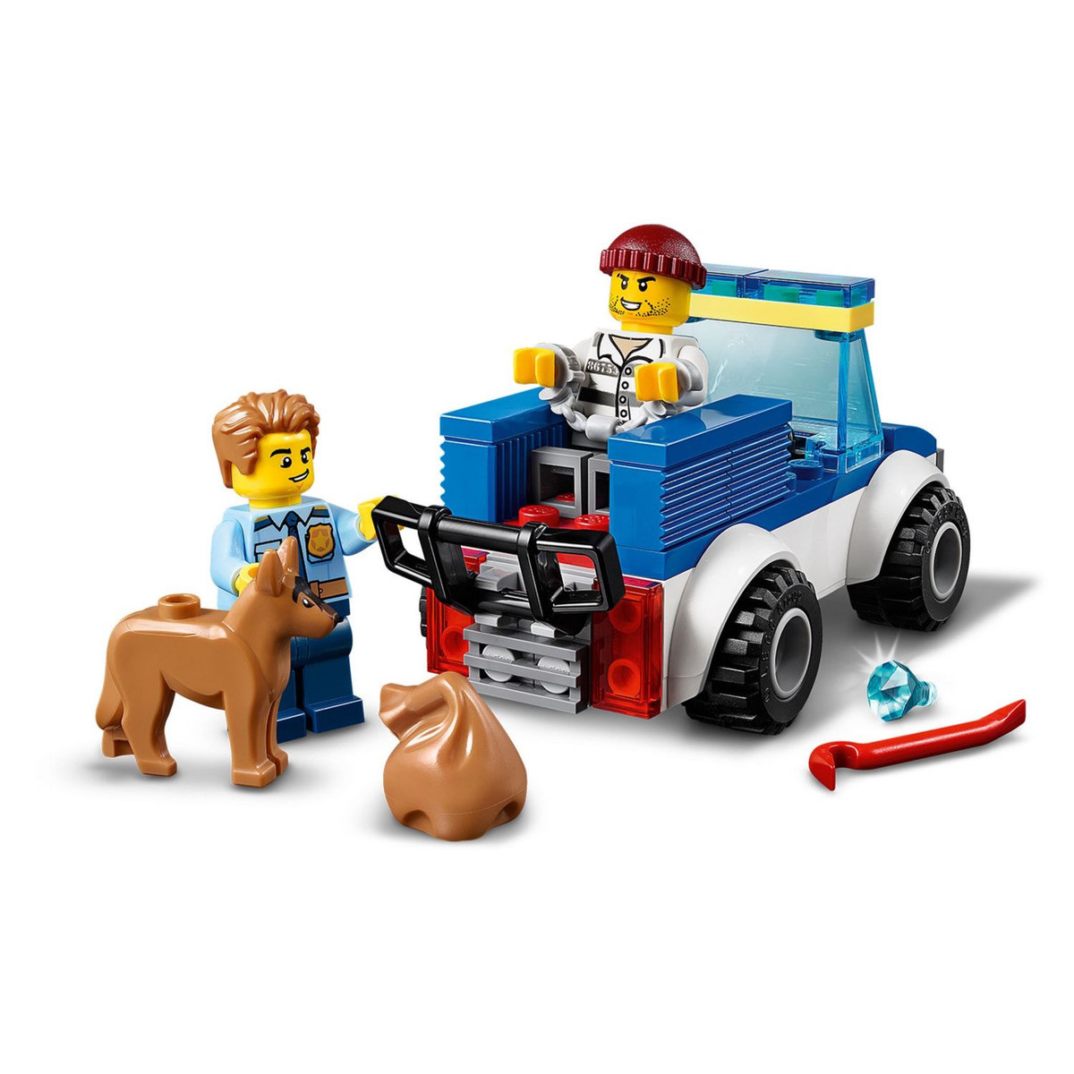 LEGO City 60241- L'Unité Cynophile de la police