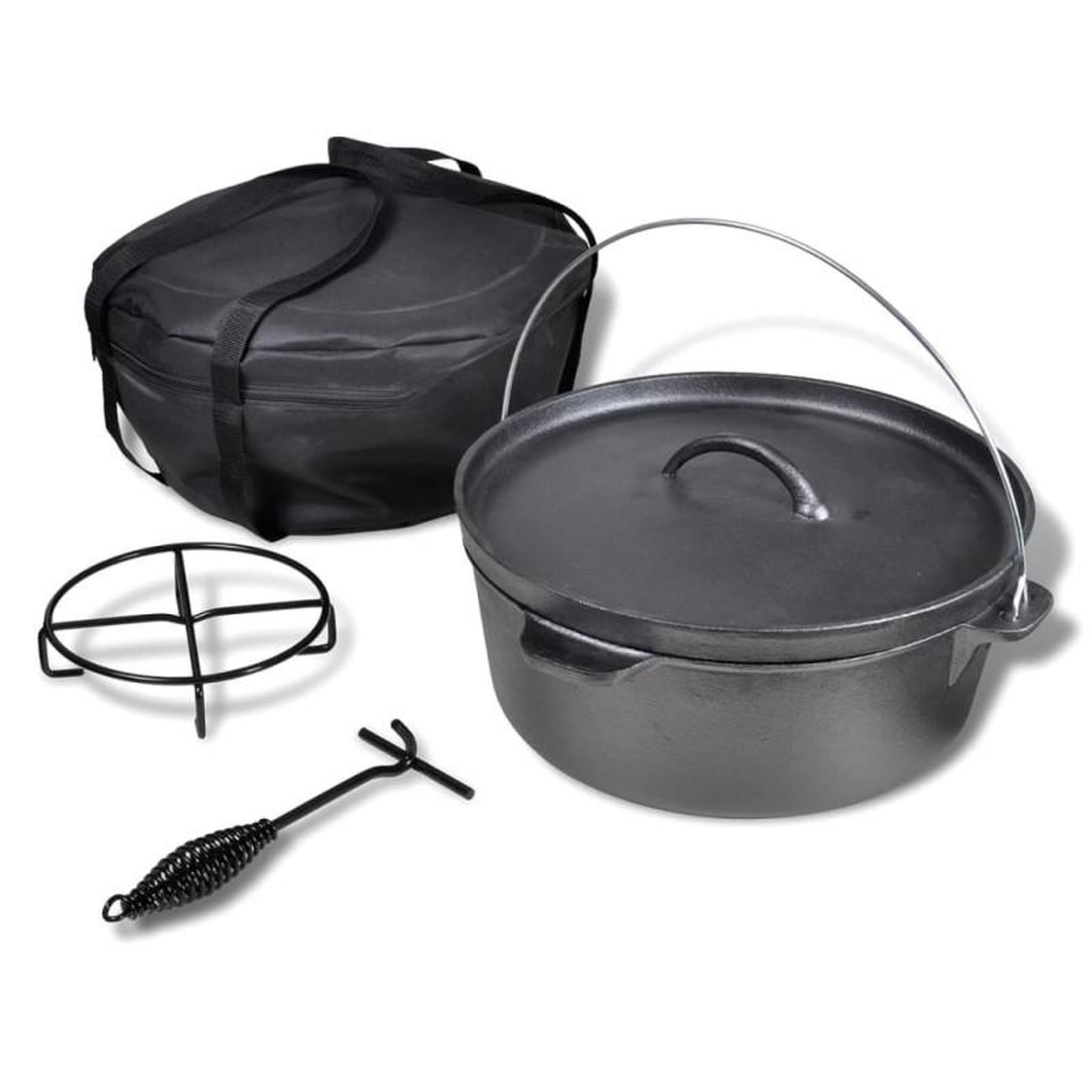 VIDAXL Four néerlandais avec accessoires inclus