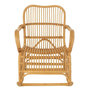 Voir la diapositive 2 : Paris Prix Fauteuil à Bascule en Rotin  Winand  87cm Naturel