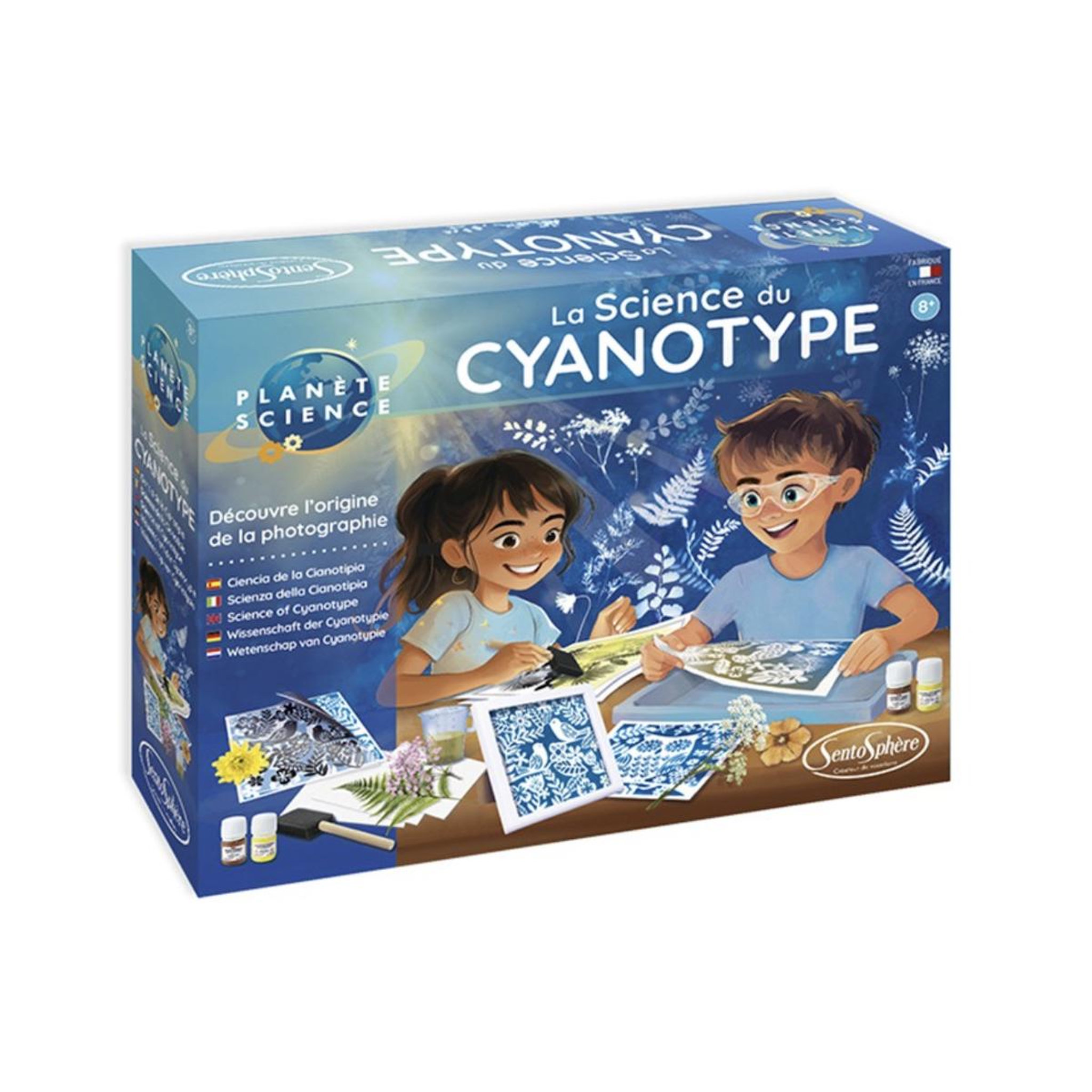 Sentosphere La science du cyanotype - Kit experience