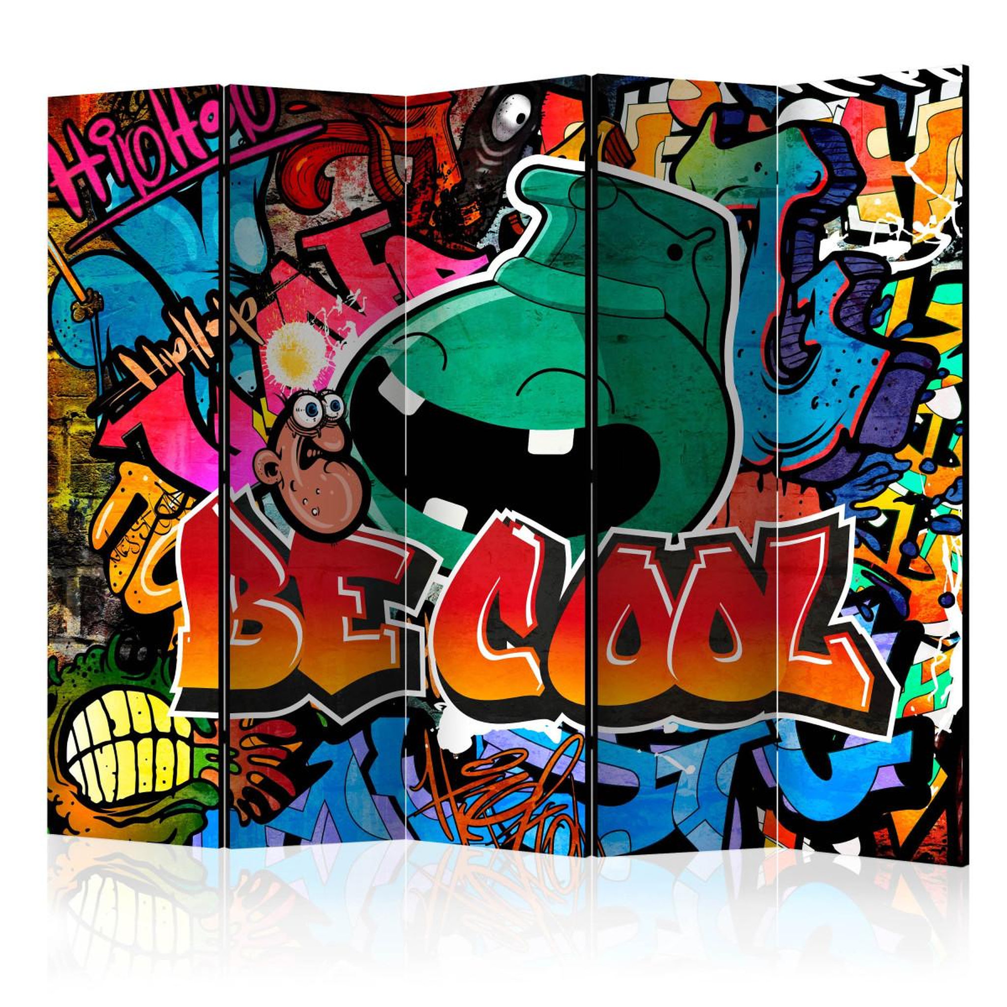 Paris Prix Paravent 5 volets  be cool  172x225cm