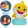 MOOSE TOYS Baby Shark - Veilleuse et lampe torche GoGlow Buddy 