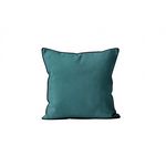 SOLEIL D'OCRE Coussin en microfibre lavée BOHEME, par Soleil d'Ocre. Coloris disponibles : Jaune, Bleu, Beige, Blanc, Gris, Noir, Rouge, Vert