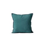 SOLEIL D'OCRE Coussin en microfibre lavée BOHEME, par Soleil d'Ocre. Coloris disponibles : Blanc, Beige, Vert, Bleu, Jaune, Noir, Gris, Rouge