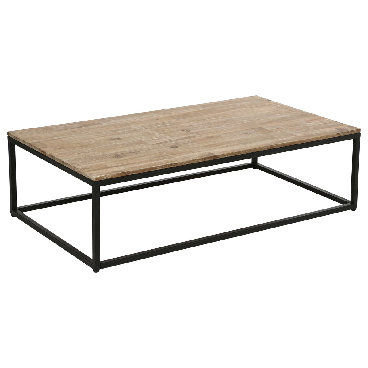 ATMOSPHERA Table basse de salon pieds métal L115cm ELEORA
