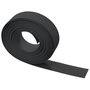 Voir la diapositive 4 : VIDAXL Bordure de jardin noir 10 m 15 cm polyethylene