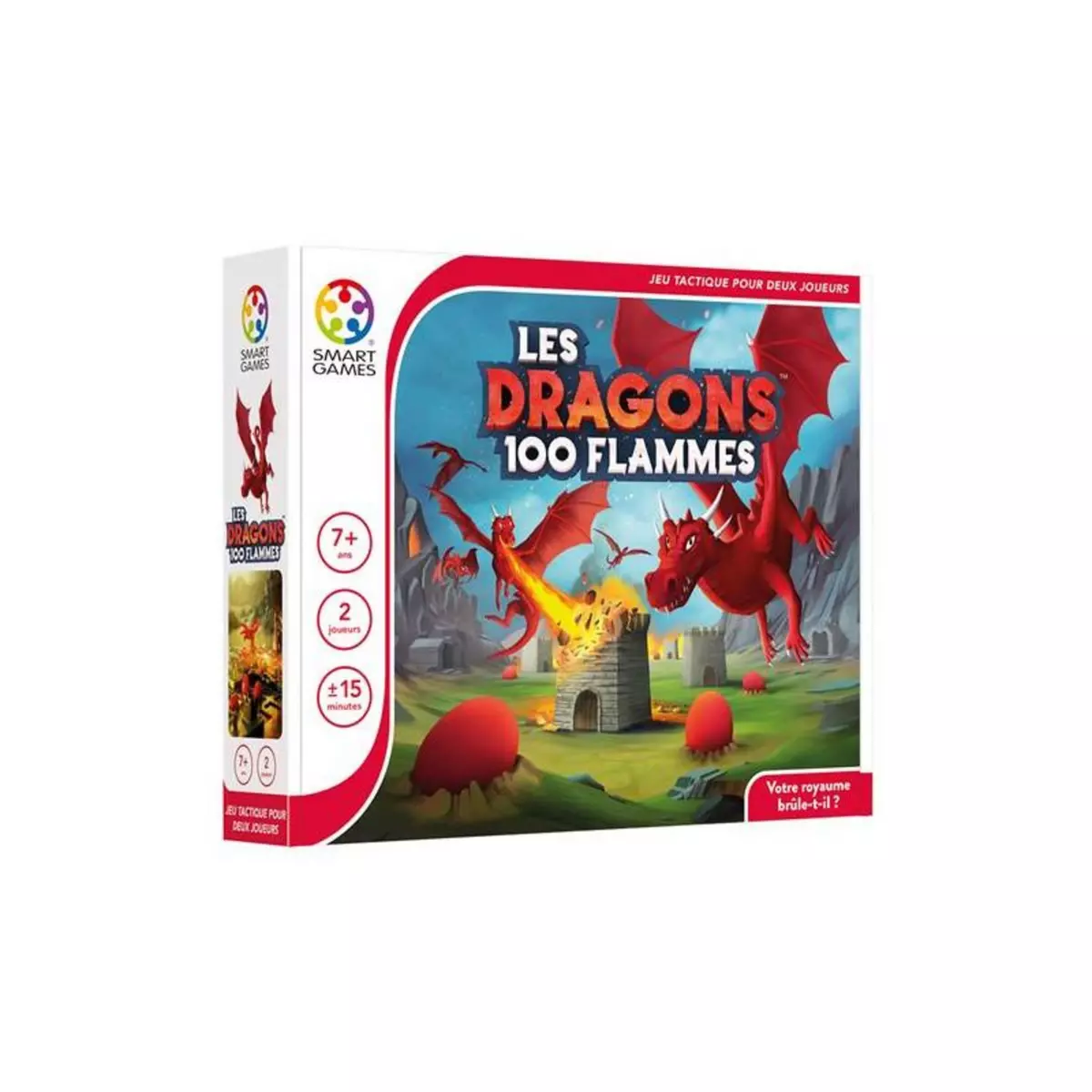 Smart Games Jeu tactique Smartgames Les dragons 100 flammes