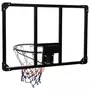 VIDAXL Panneau de basket-ball Transparent 90x60x2,5 cm Polycarbonate