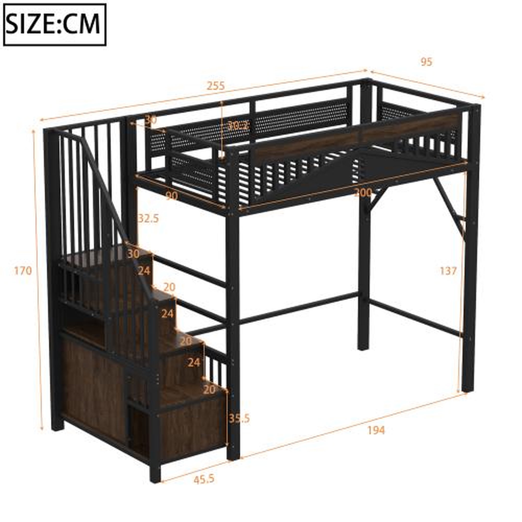 Voir la diapositive 3 : MERAX Lit mezzanine