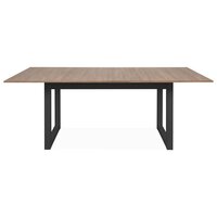 NOUVOMEUBLE Table 160 cm en bois et métal industrielle SAN FRANCISCO pas  cher 