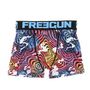 Voir la diapositive 1 : FREEGUN Boxer Noir/Bleu Garçon Freegun Skull
