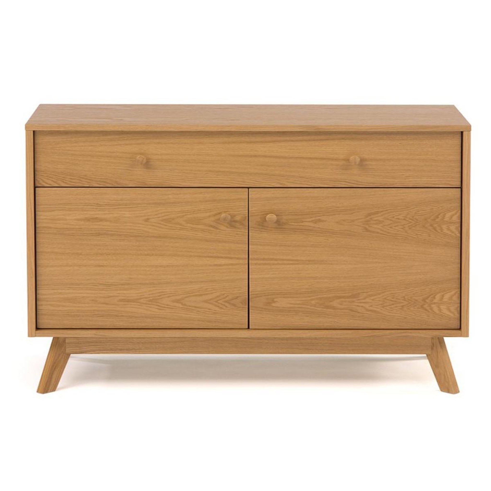 Paris Prix Buffet 2 Portes & 1 Tiroir  Kensal  100cm Chêne