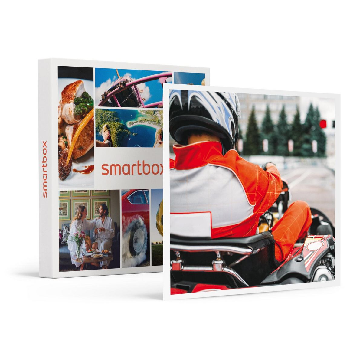 Smartbox Session de karting pour 2 personnes - Coffret Cadeau Sport & Aventure