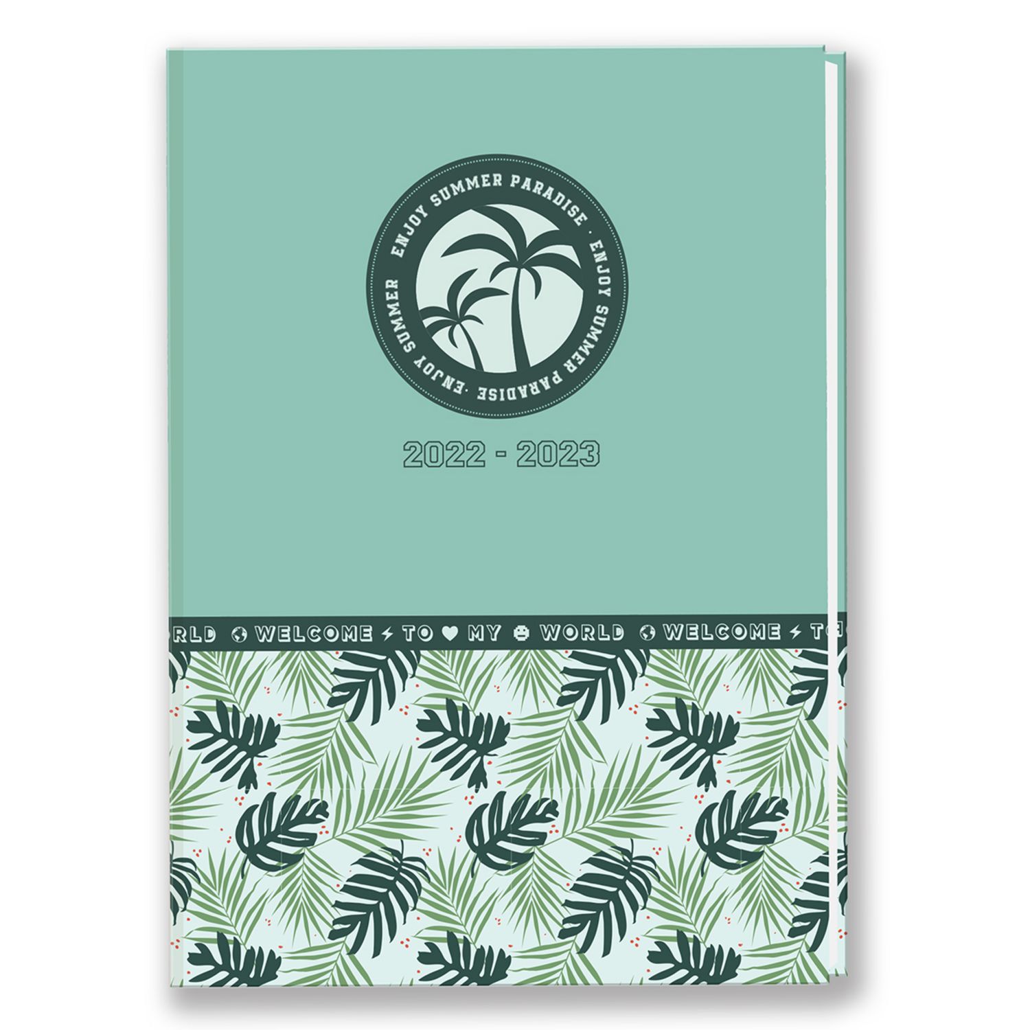 GreenLine Jungle Calendrier Familial 2025 - Calendrier Mural - Calendrier Familial - 22 X 45 Cm