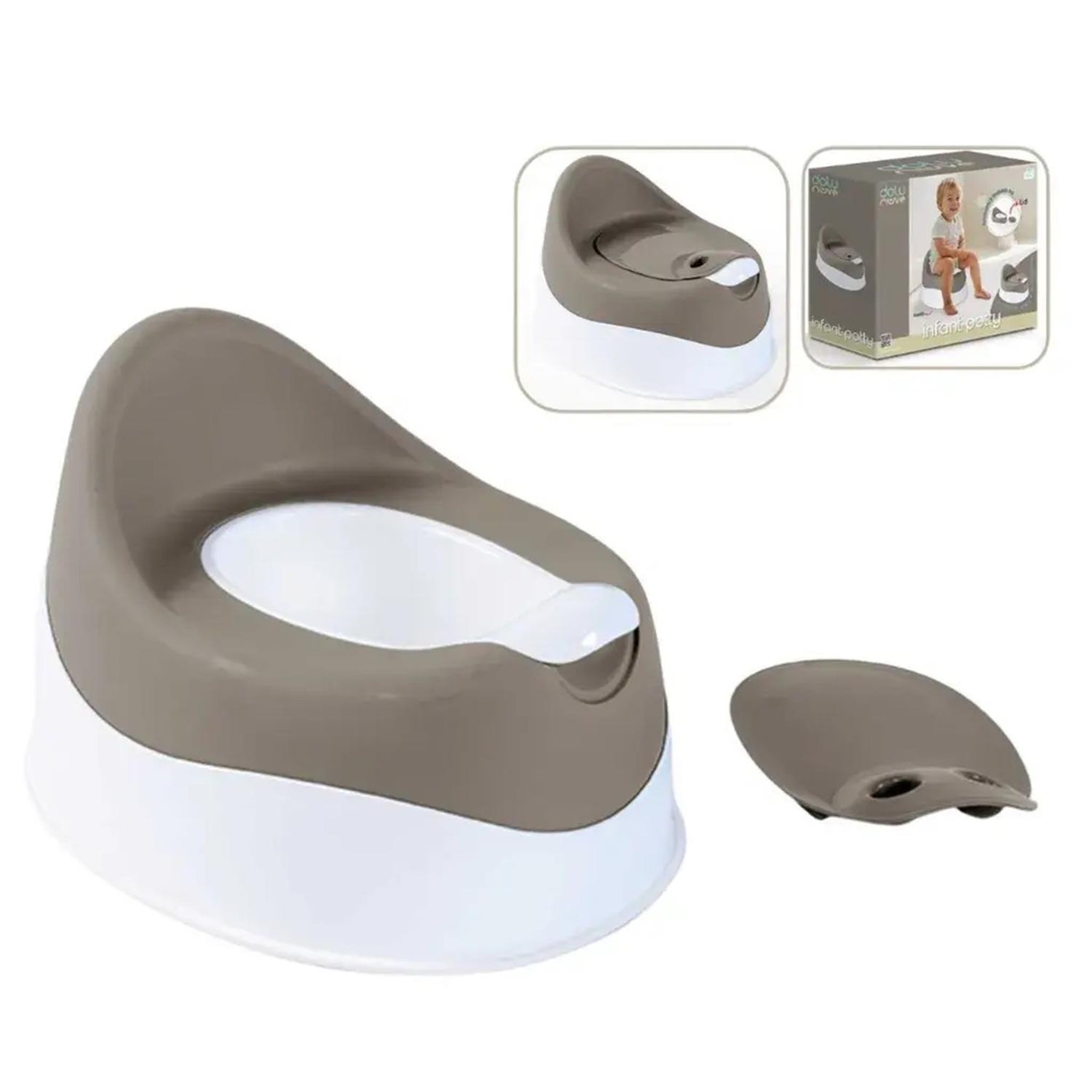 DOLU Pot pour enfant - couvercle amovible