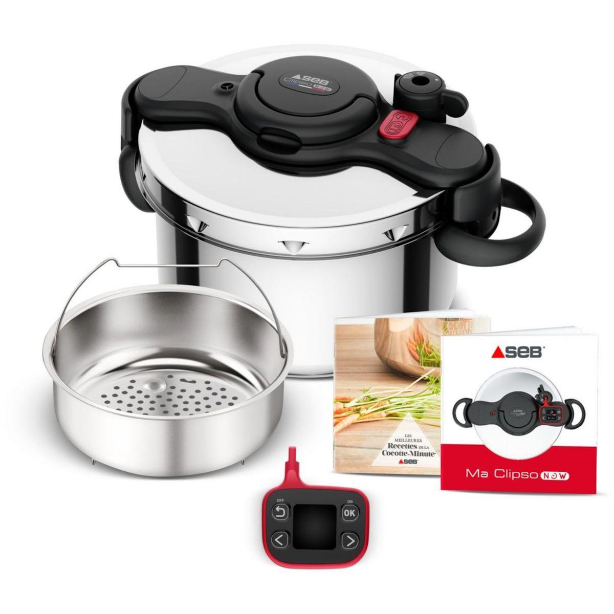 SEB Autocuiseur Clipso Minut Now+ 7.5L P4904850