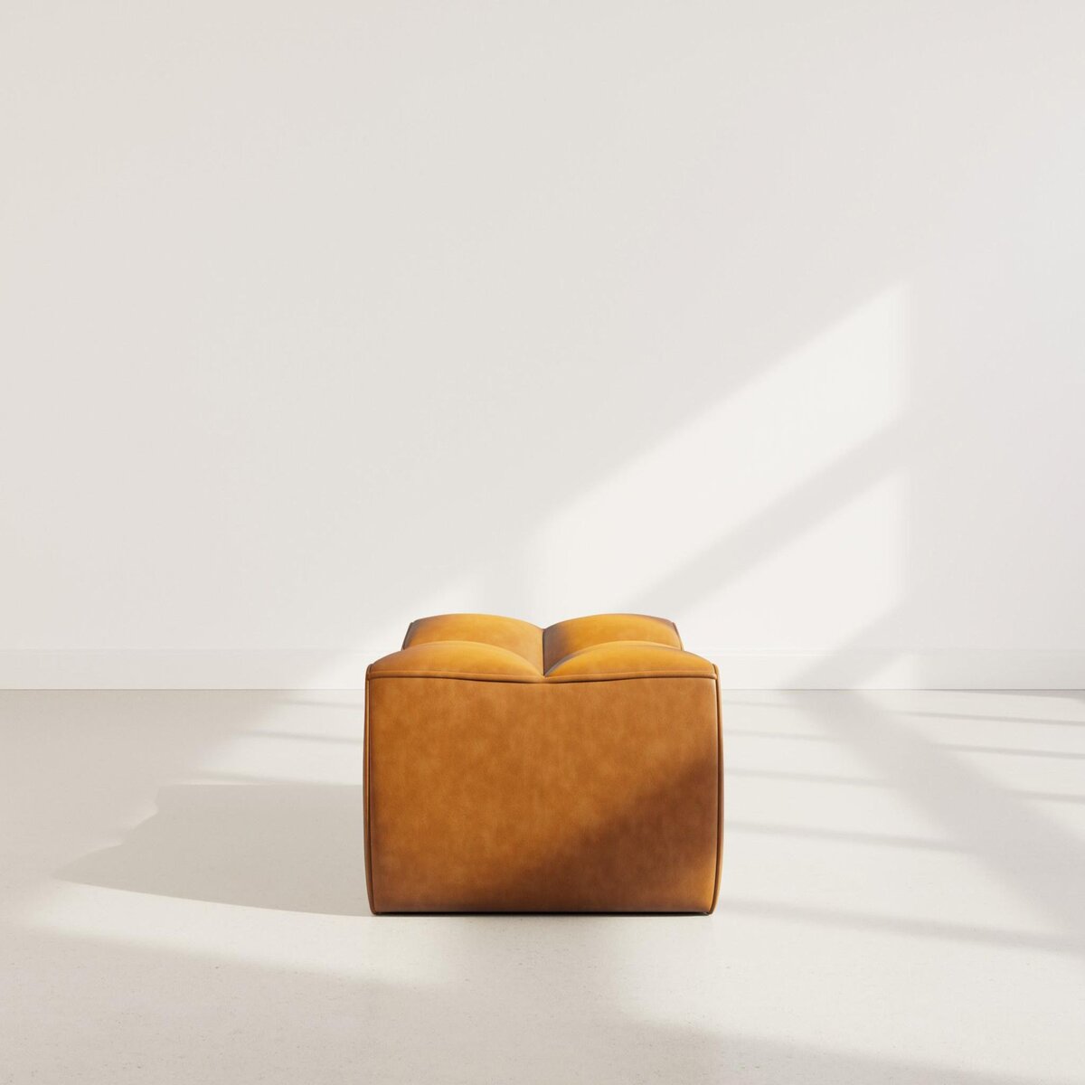 LISA DESIGN Alya - pouf en simili