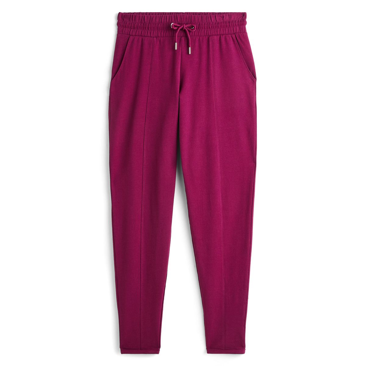 IN EXTENSO Pantalon molleton rose foncé femme