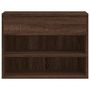 Voir la diapositive 5 : VIDAXL Banc a chaussures Chene marron 60x30x45 cm Bois d'ingenierie