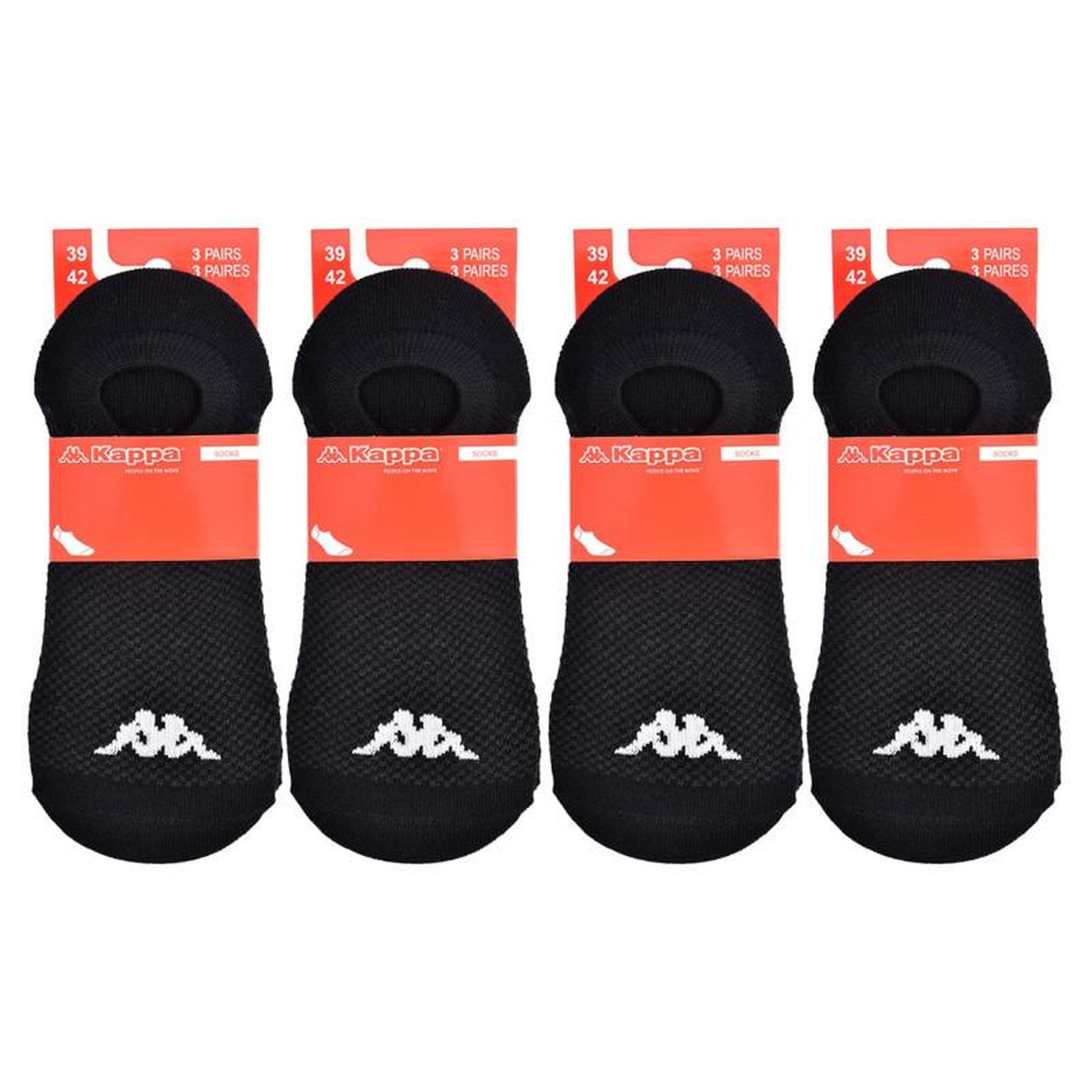 Voir la diapositive 3 : KAPPA Chaussettes Homme FOOTIES KAPPA