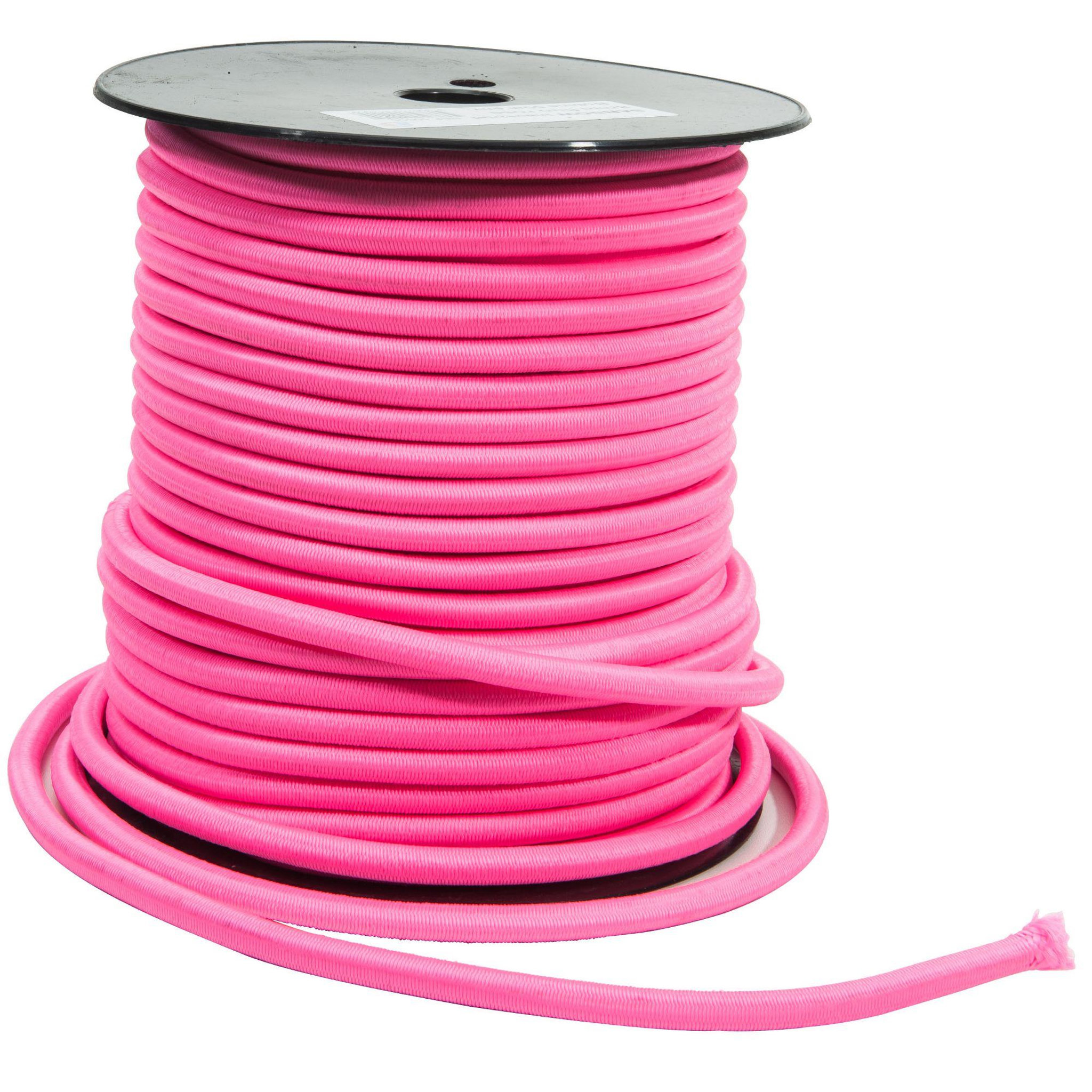 Voir la diapositive 2 : WERKAPRO Tendeur rose fluo 8mm x 50 mètres WERKA PRO