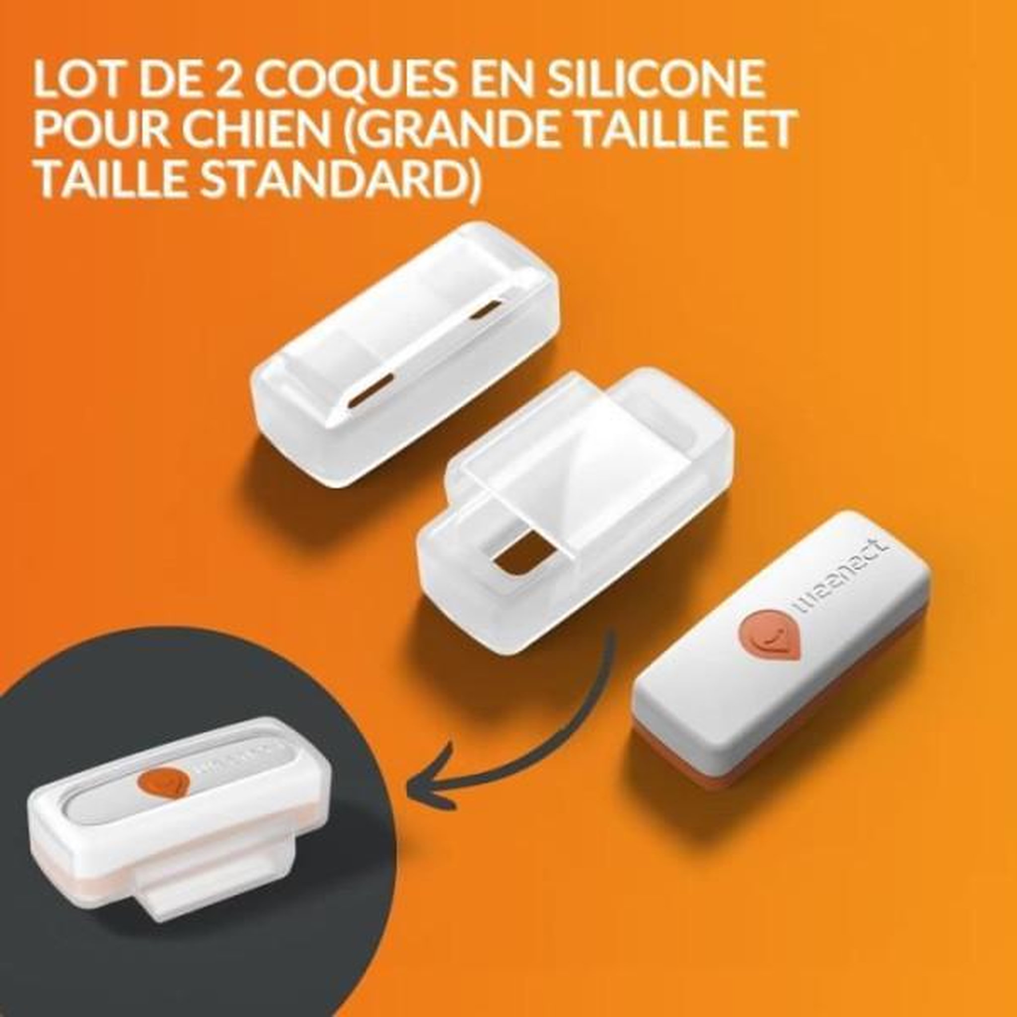 Voir la diapositive 6 : WEENECT Traceur GPS pour Chien - Weenect XS (White Edition 2023)