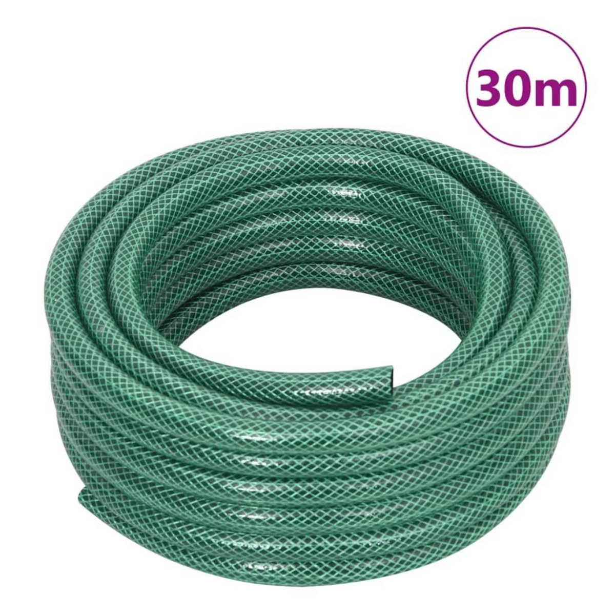 VIDAXL Tuyau d'arrosage vert 0,5  30 m PVC