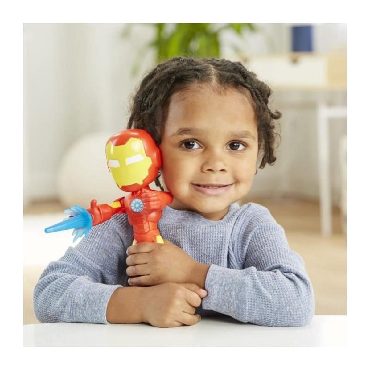 HASBRO Spidey Figurine Iron Man 22 cm, Jouet pour enfants, des 3 ans, Hasbro Marvel Spidey et Ses Amis Extraordinaires