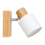 OSTARIA Applique spot orientable Aria blanc