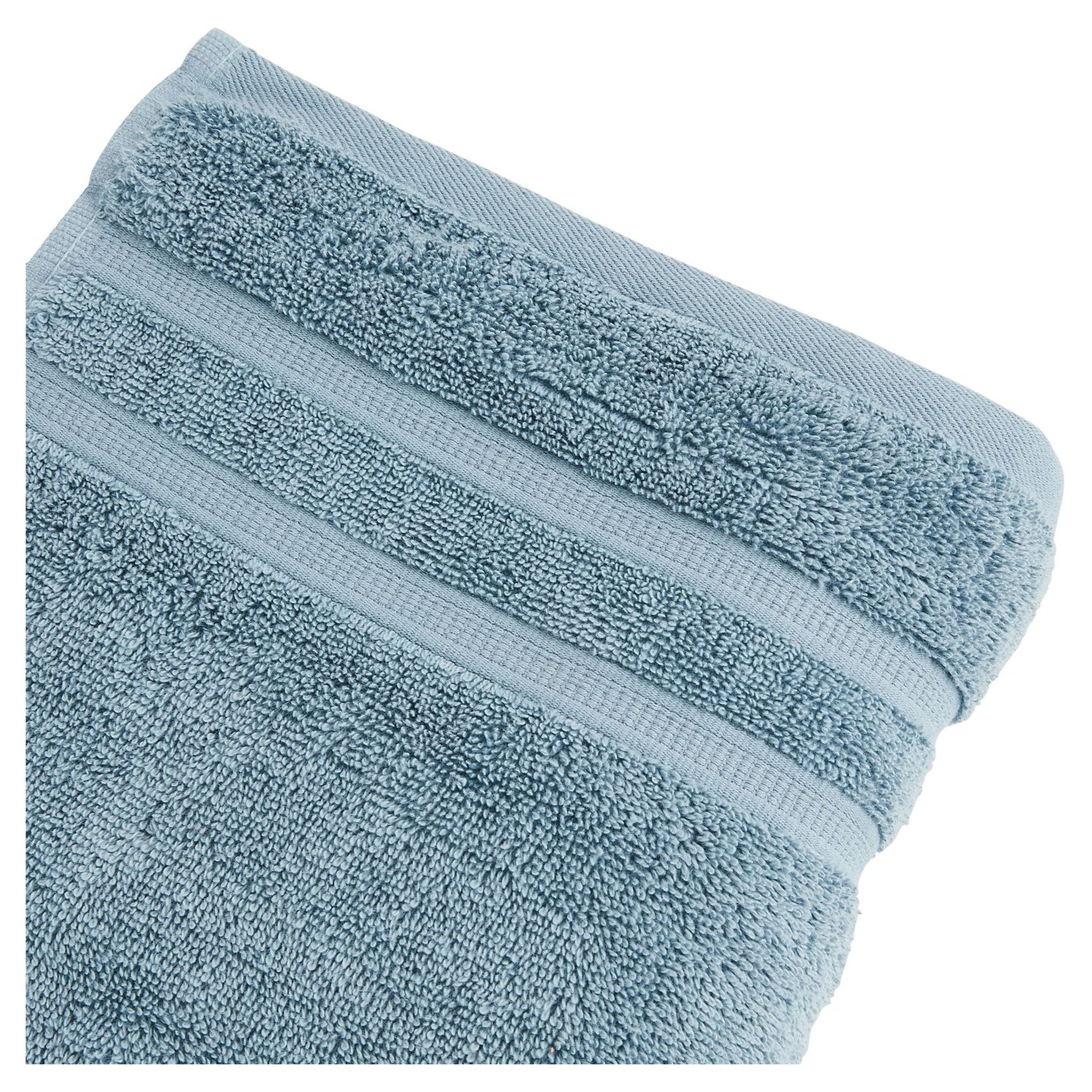 Voir la diapositive 2 : ACTUEL Serviette de toilette unie en coton 600 g/m²